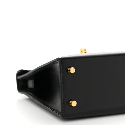 Hermes Box Mini Kelly Sellier 20 Black 9 of 12