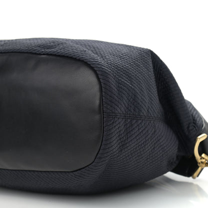 Givenchy Nylon Quilted Calfskin Small Nightingale Navy 10 of 10