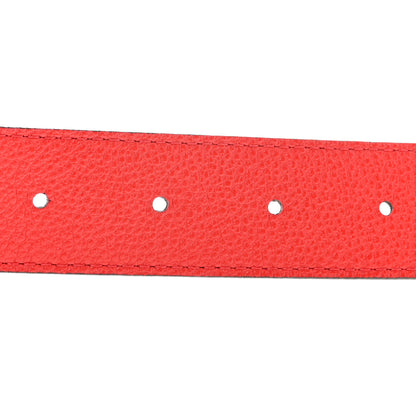 Louis Vuitton Monogram 30mm LV Initiales Reversible Belt 80 32 Coquelicot 4 of 6
