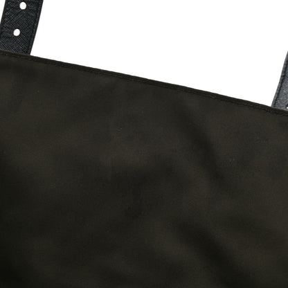 Prada Tessuto Nylon Saffiano Messenger Bag Mimetico 7 of 7