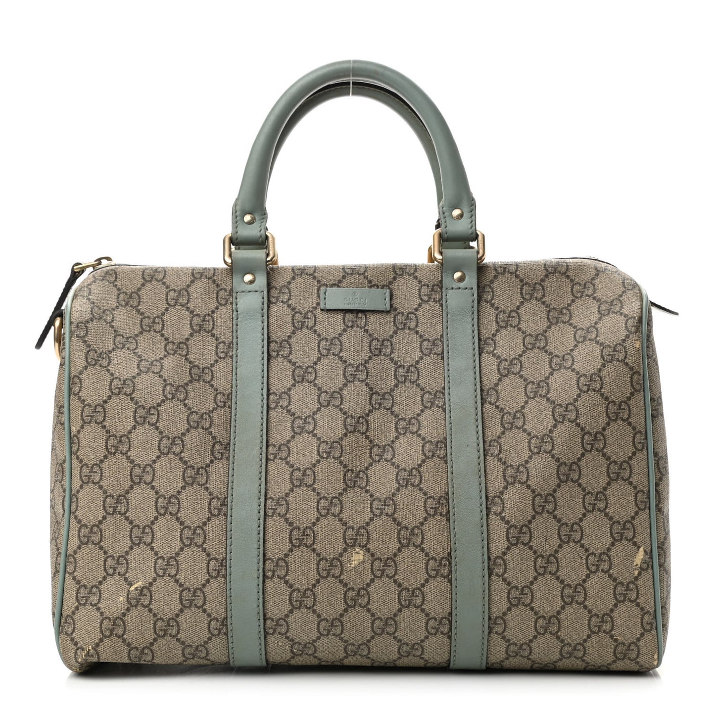 GG Plus Monogram Medium Joy Boston Light Blue
