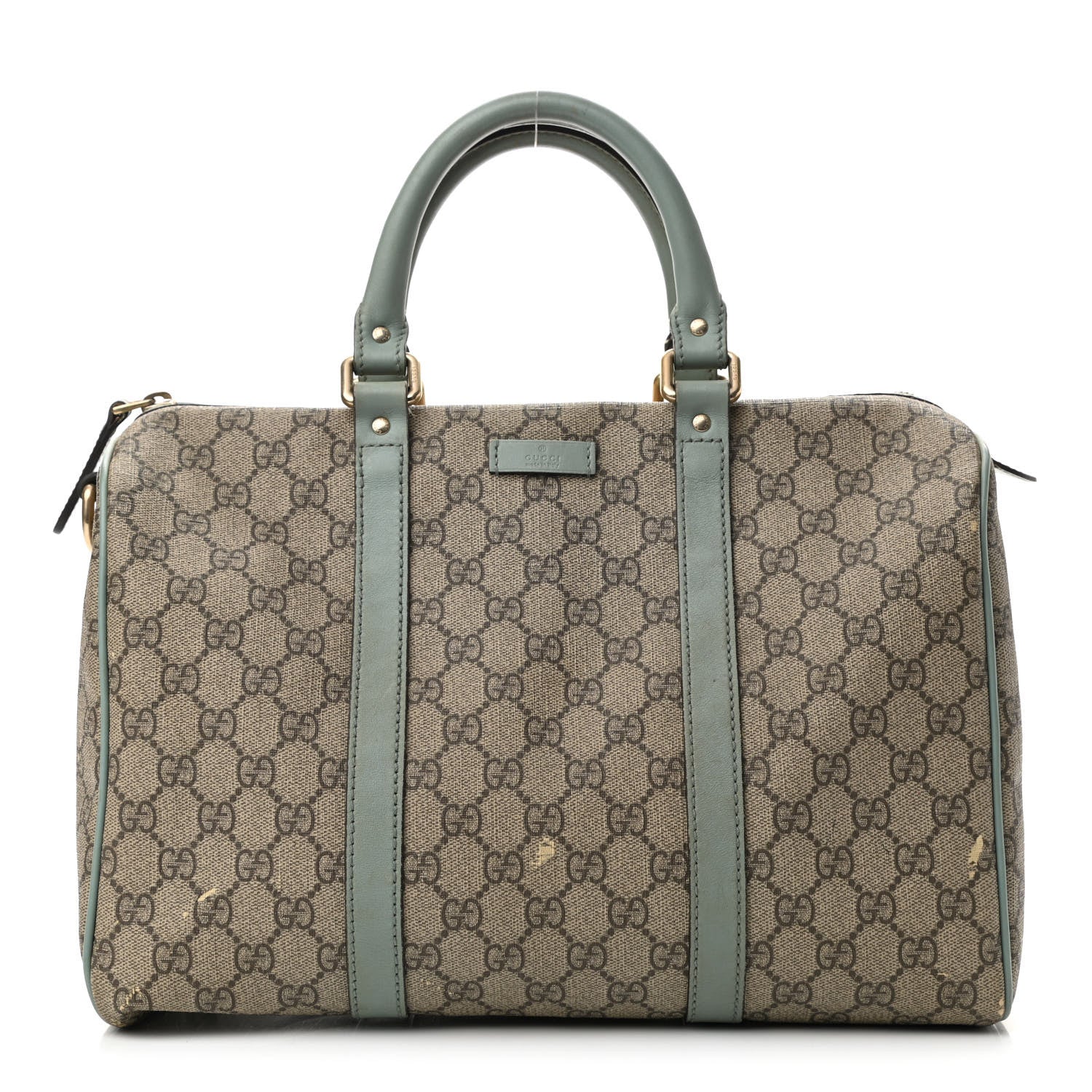 Gucci GG Plus Monogram Medium Joy Boston Light Blue 1 of 19