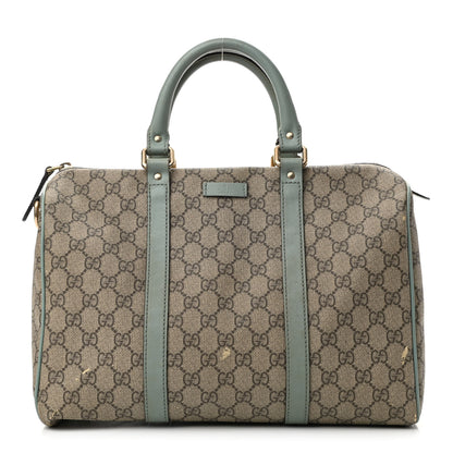 Gucci GG Plus Monogram Medium Joy Boston Light Blue 1 of 19