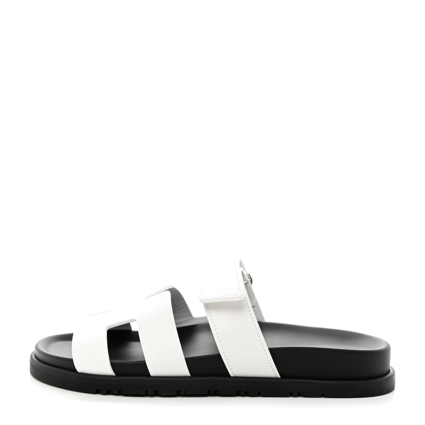 Calfskin Womens Chypre Sandals 38.5 White