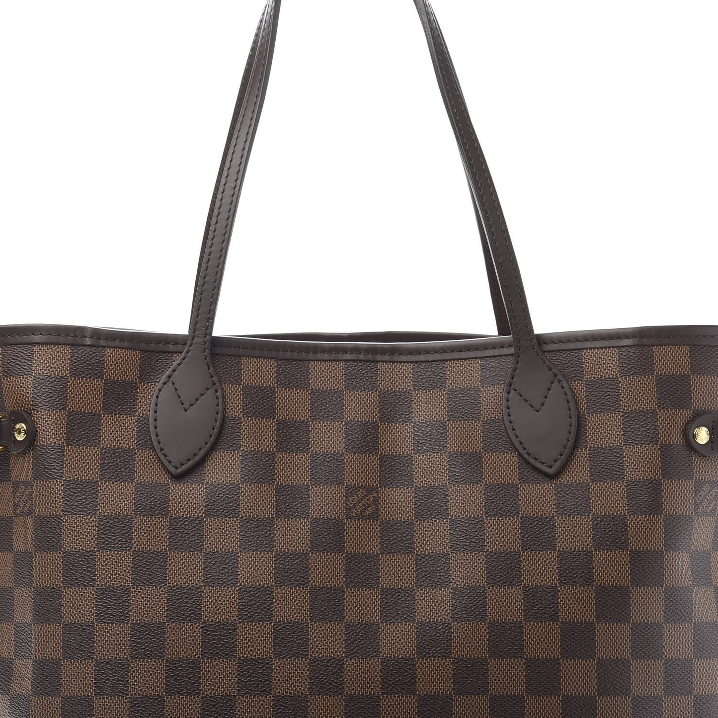 Damier Ebene Neo Neverfull MM Rose Ballerine