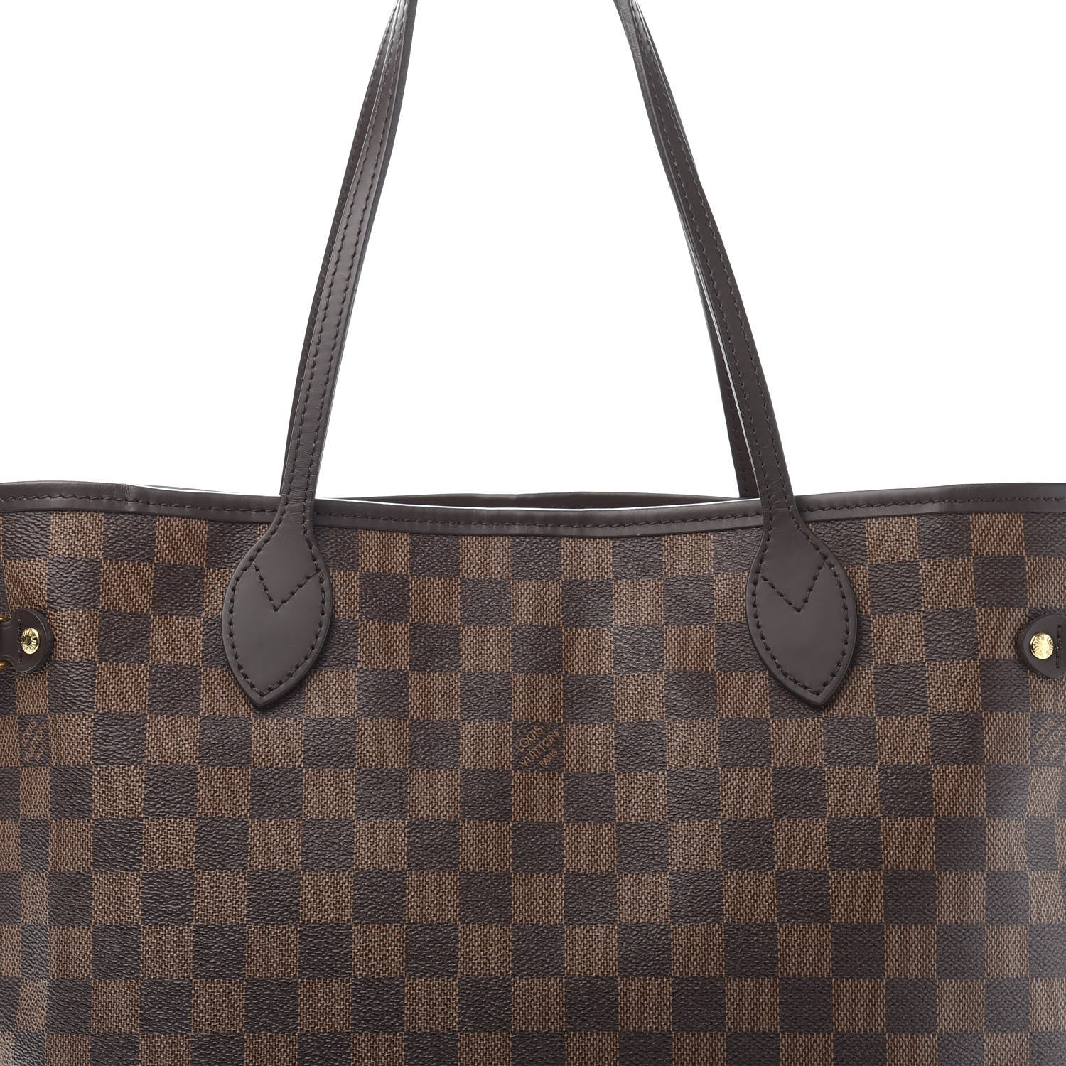 Louis Vuitton Damier Ebene Neo Neverfull MM Rose Ballerine 11 of 12