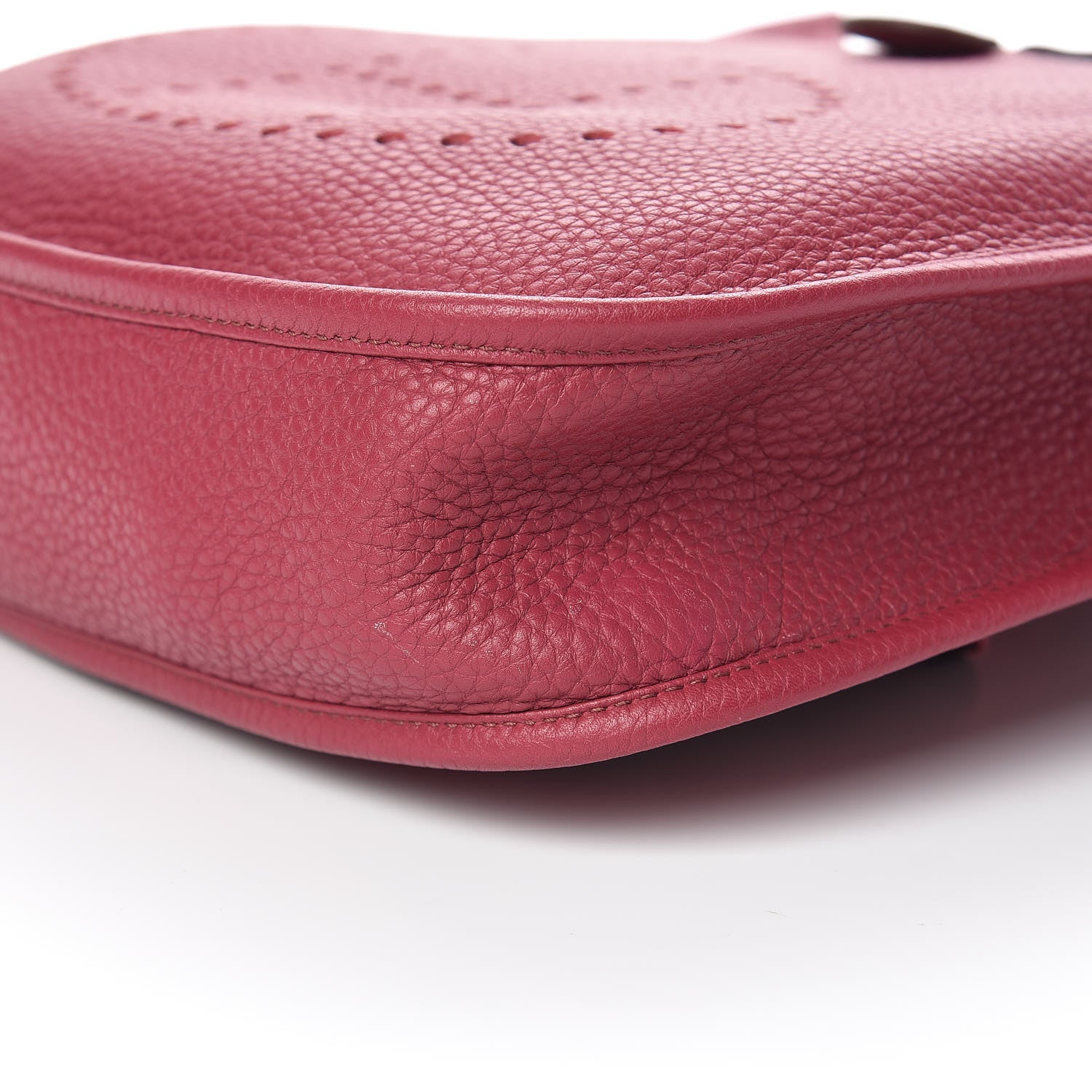 Hermes Taurillon Clemence Evelyne PM Rubis 10 of 11