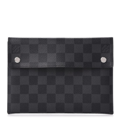 Louis Vuitton Damier Graphite Medium Alpha Pochette 1 of 9