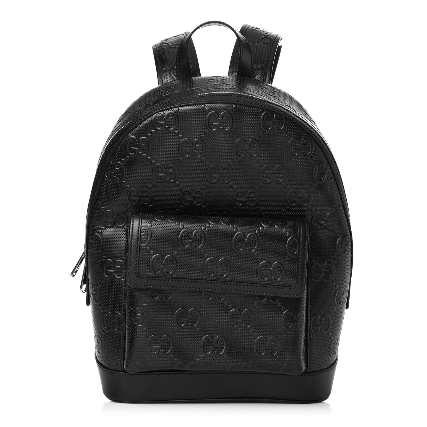 Calfskin GG Tennis Embossed Backpack Black