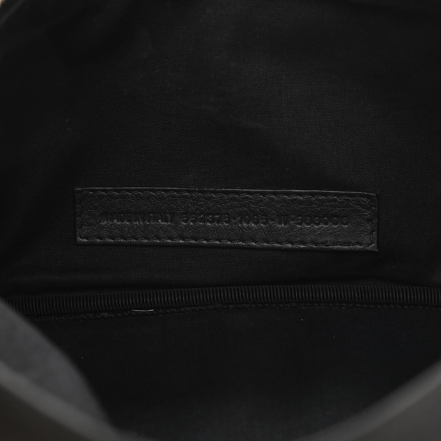 Balenciaga Smooth Calfskin Logo Large Everyday Beltpack Black 7 of 10