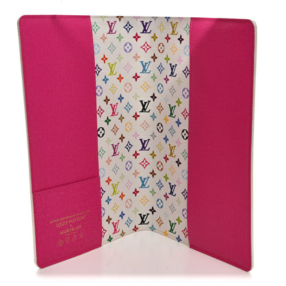 Louis Vuitton LV X TM Monogram Multicolor Emily Notebook Cover MM White 5 of 7