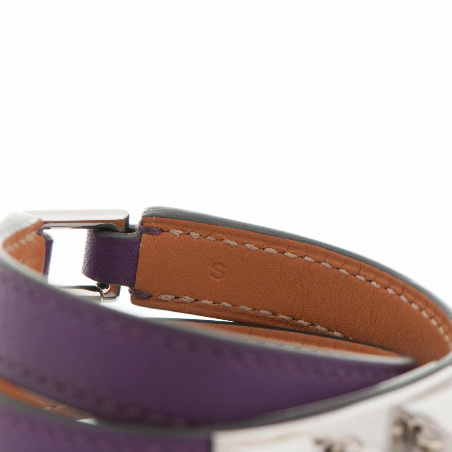 Hermes Swift Rivale Double Tour Bracelet S Ultraviolet 6 of 6