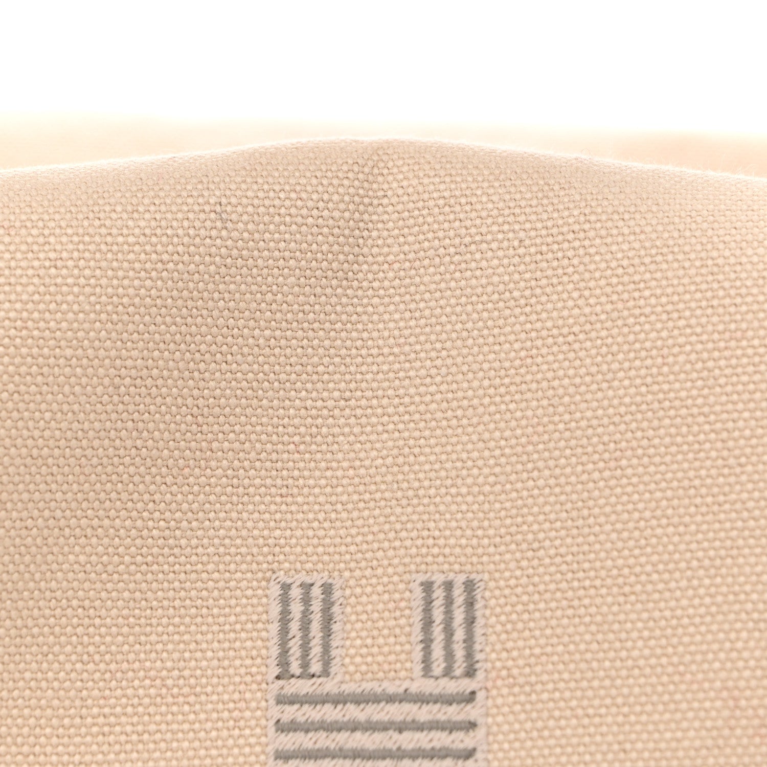 Hermes Canvas Large Bride-A-Brac Pouch Natural 10 of 10