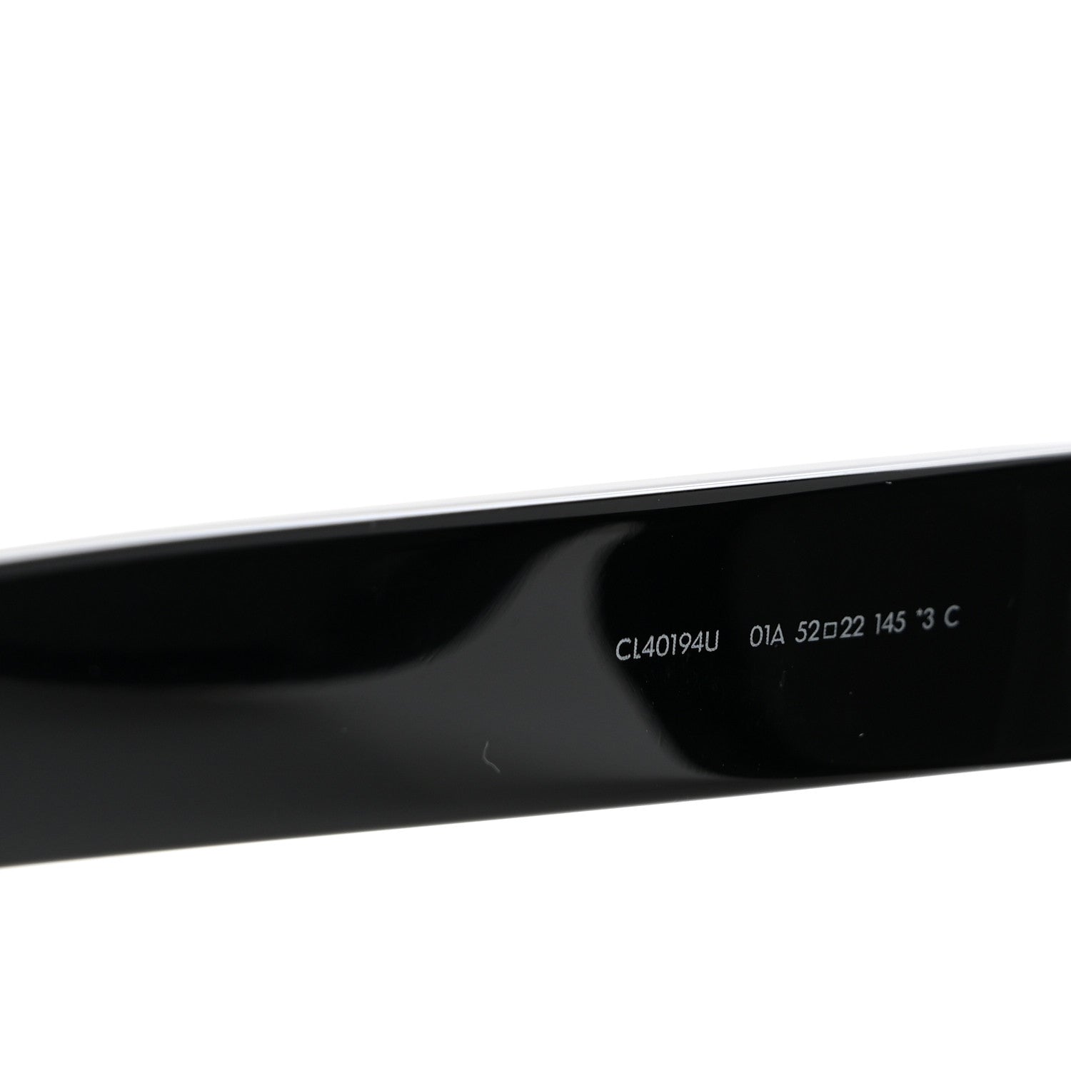 Celine Acetate Triomphe 01 Sunglasses CL 40194U Black 6 of 8