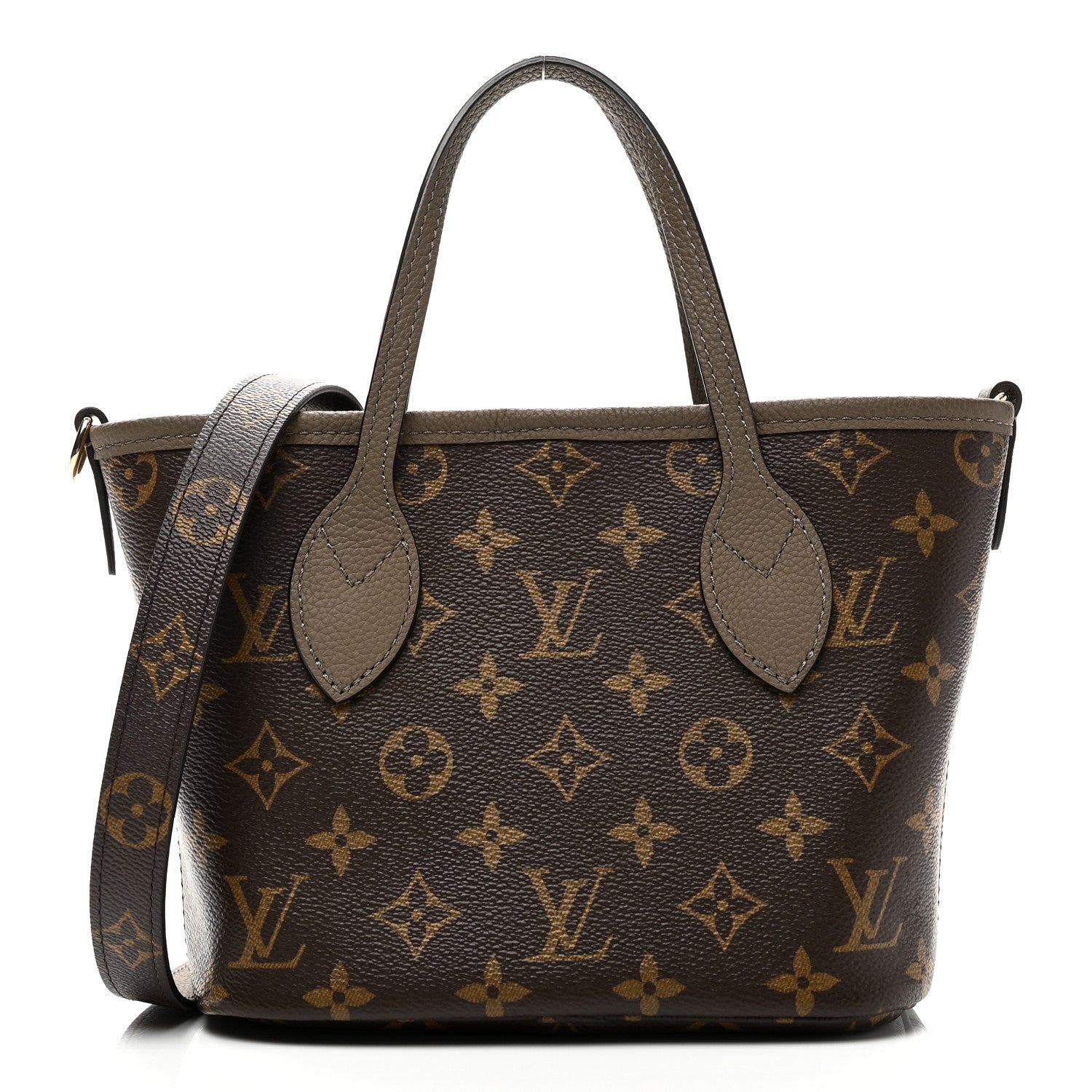 Louis Vuitton Monogram Neverfull Inside Out Bandouliere BB Dark Fango 1 of 17