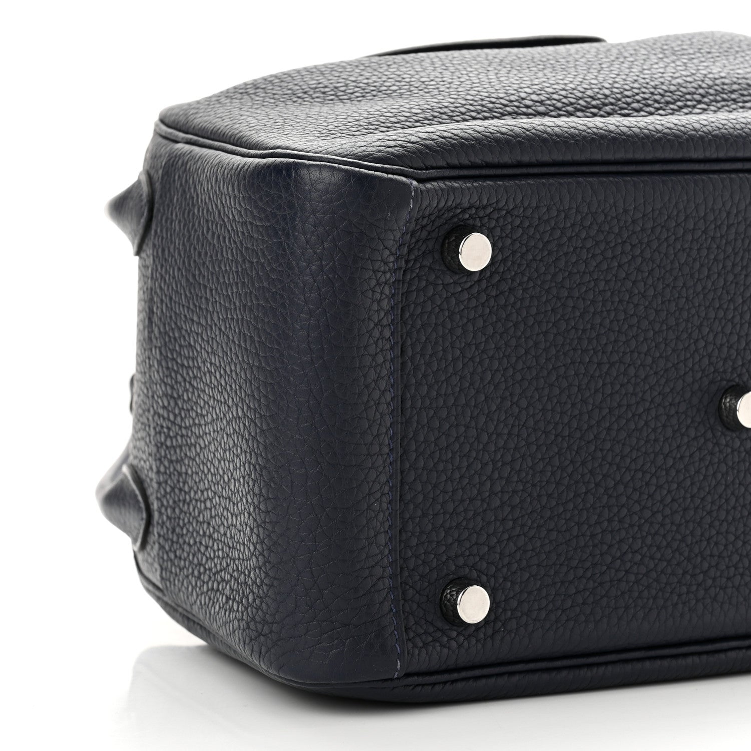 Hermes Taurillon Clemence Lindy 26 Bleu Nuit 8 of 9