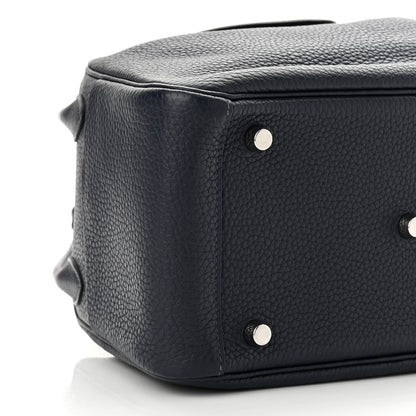 Hermes Taurillon Clemence Lindy 26 Bleu Nuit 8 of 9