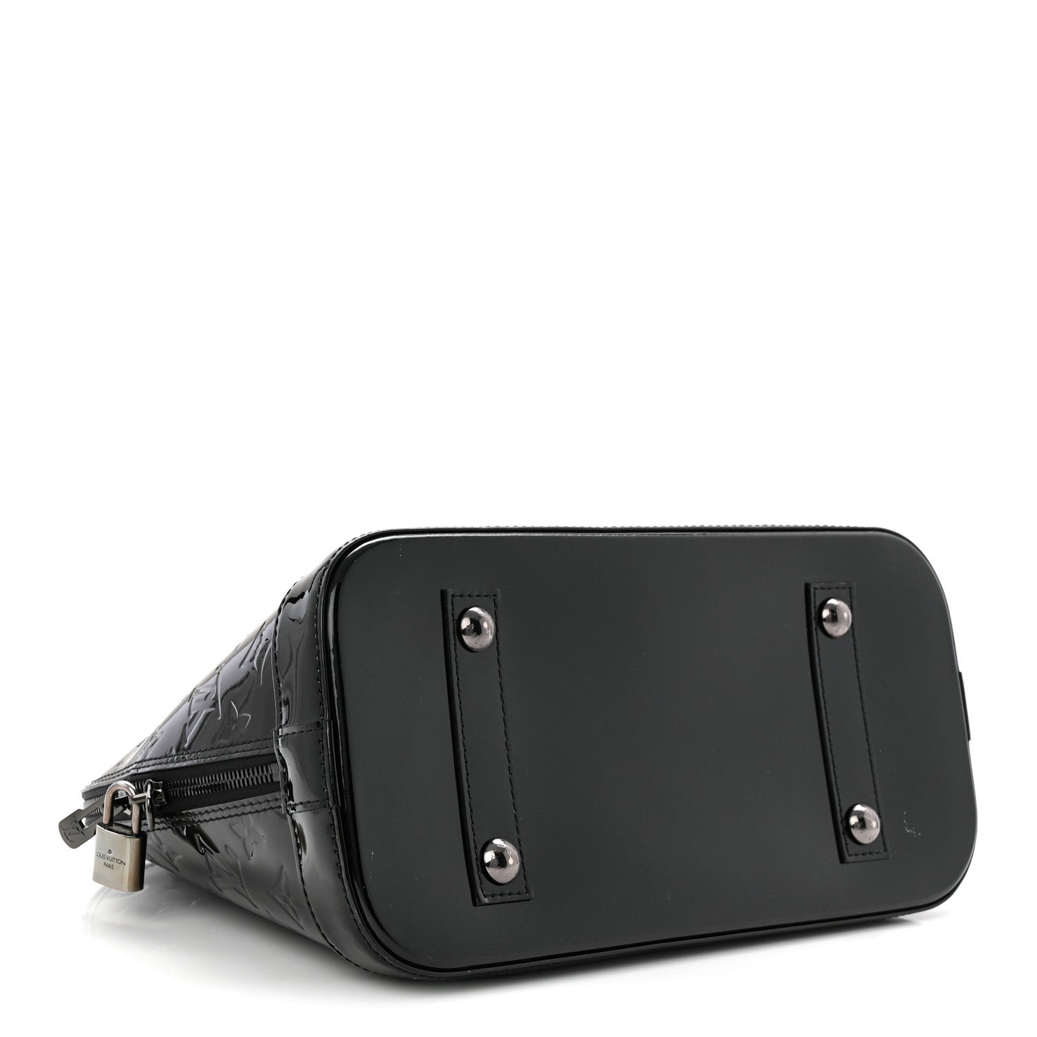 Louis Vuitton Vernis Alma PM Noir Magnetique 4 of 11