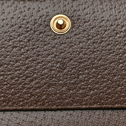 Gucci GG Supreme Monogram Bengal Card Case Beige Pink 5 of 10