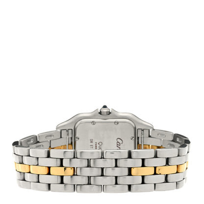 Cartier Stainless Steel 18K Yellow Gold 27mm Panthere Quartz Watch 3 of 4