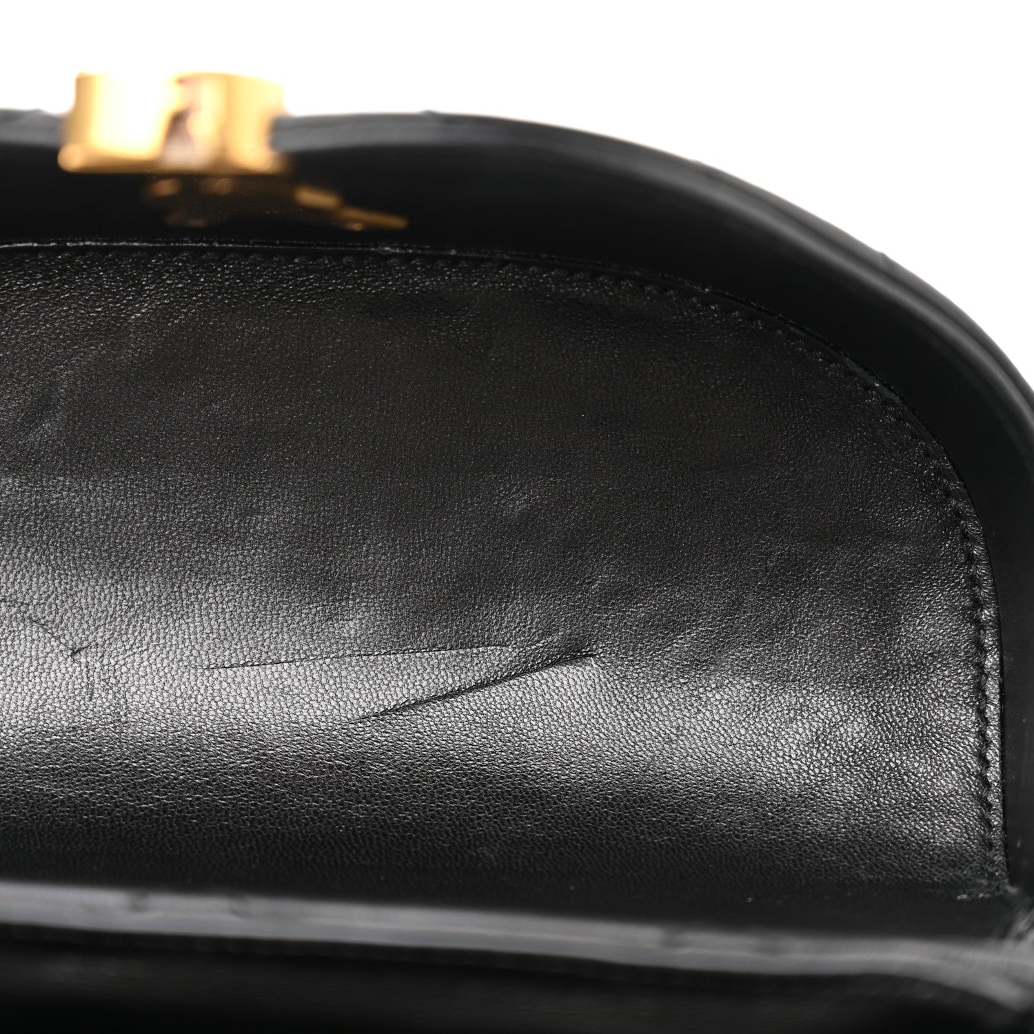 Saint Laurent Lambskin Quilted Monogram June Box Bag Black 11 of 14