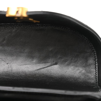 Saint Laurent Lambskin Quilted Monogram June Box Bag Black 11 of 14