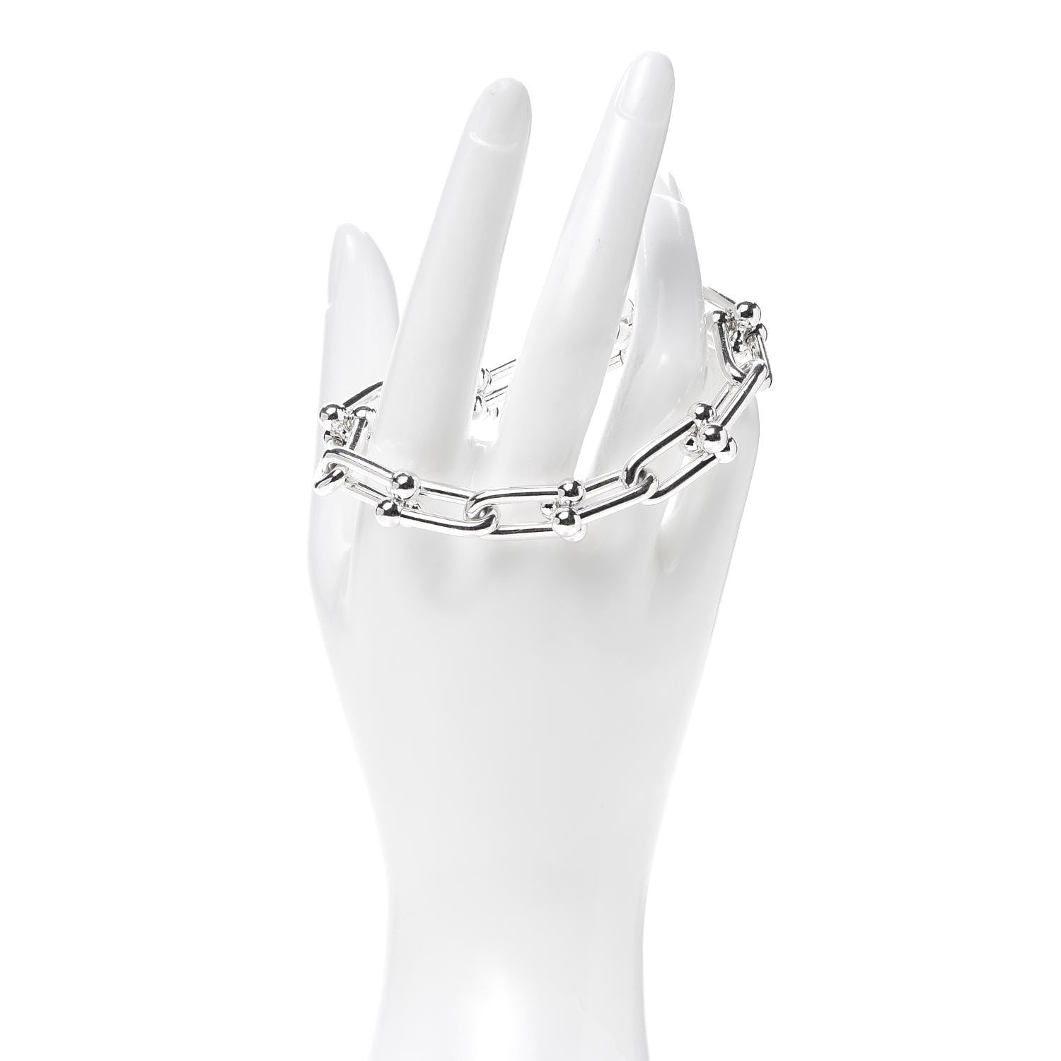 Tiffany Sterling Silver Large HardWear Link Bracelet 2 of 4