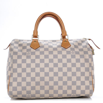 Louis Vuitton Damier Azur Speedy 30 1 of 7