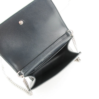Christian Dior Metallic Grained Calfskin Baby Diorama Flap Bag 5 of 8