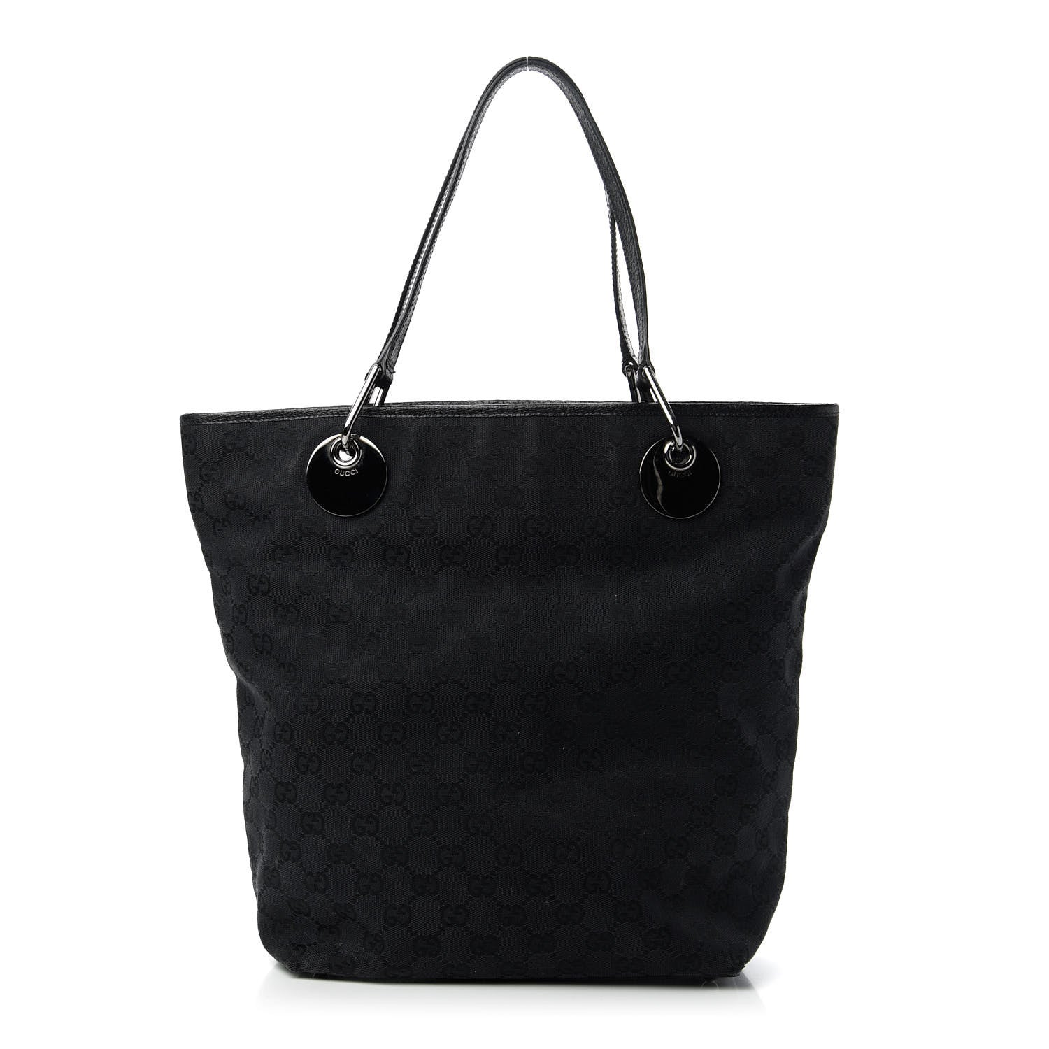 Gucci Monogram Small Eclipse Tote Black 1 of 10