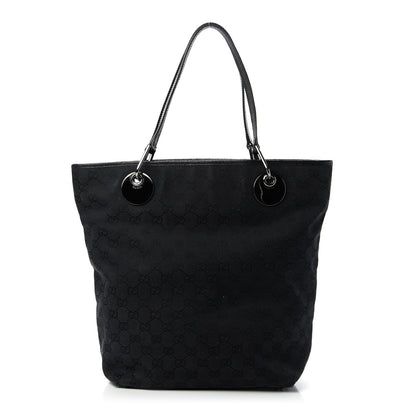 Gucci Monogram Small Eclipse Tote Black 1 of 10