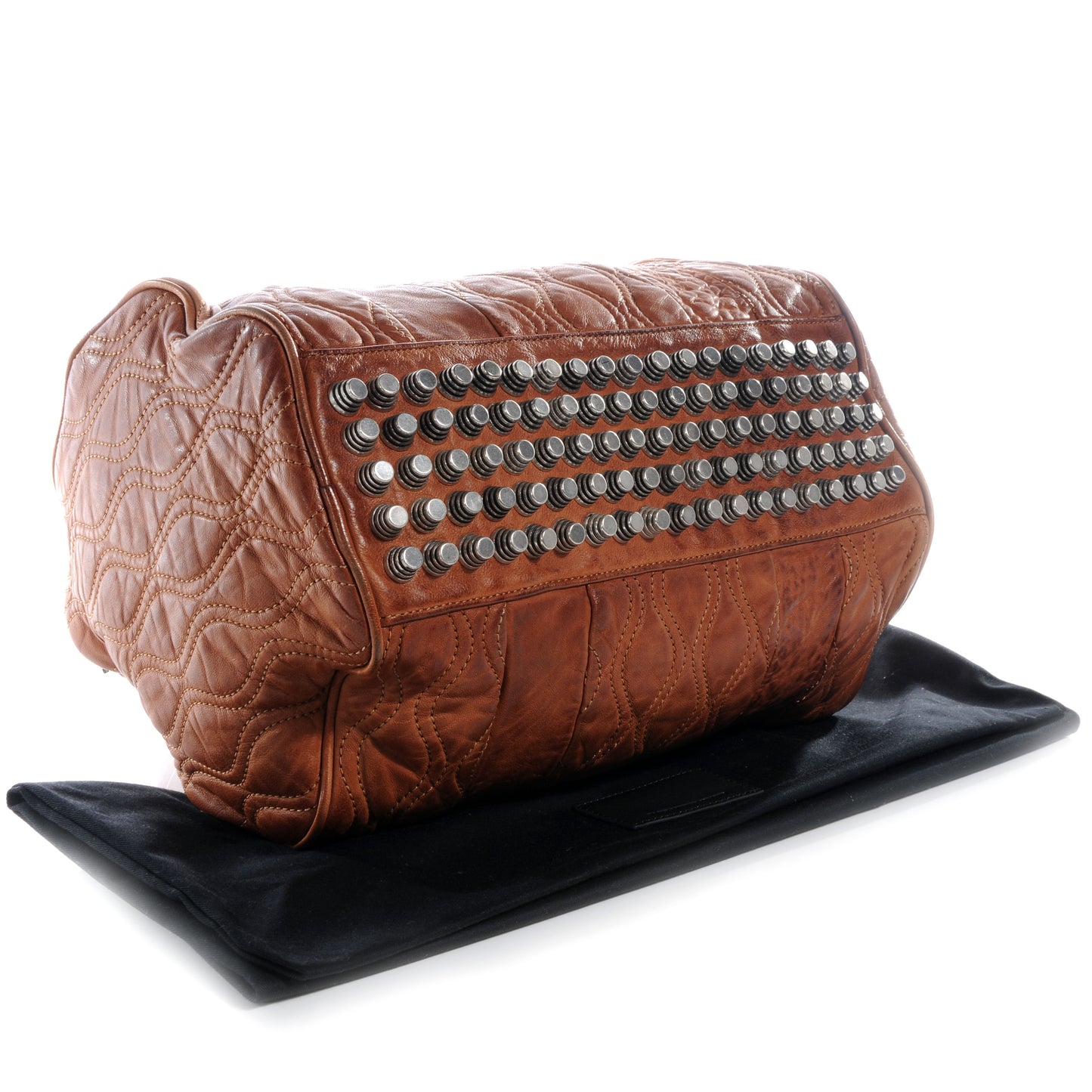 Quilted Leather Rocco Brown
