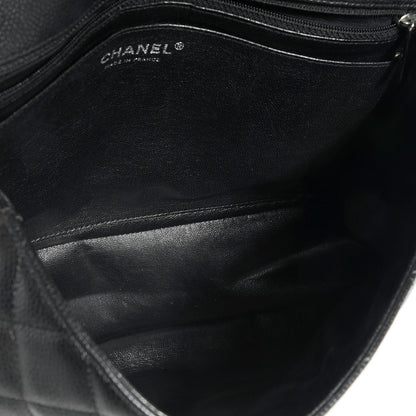 Chanel Caviar Jumbo Single Flap Black 5 of 8