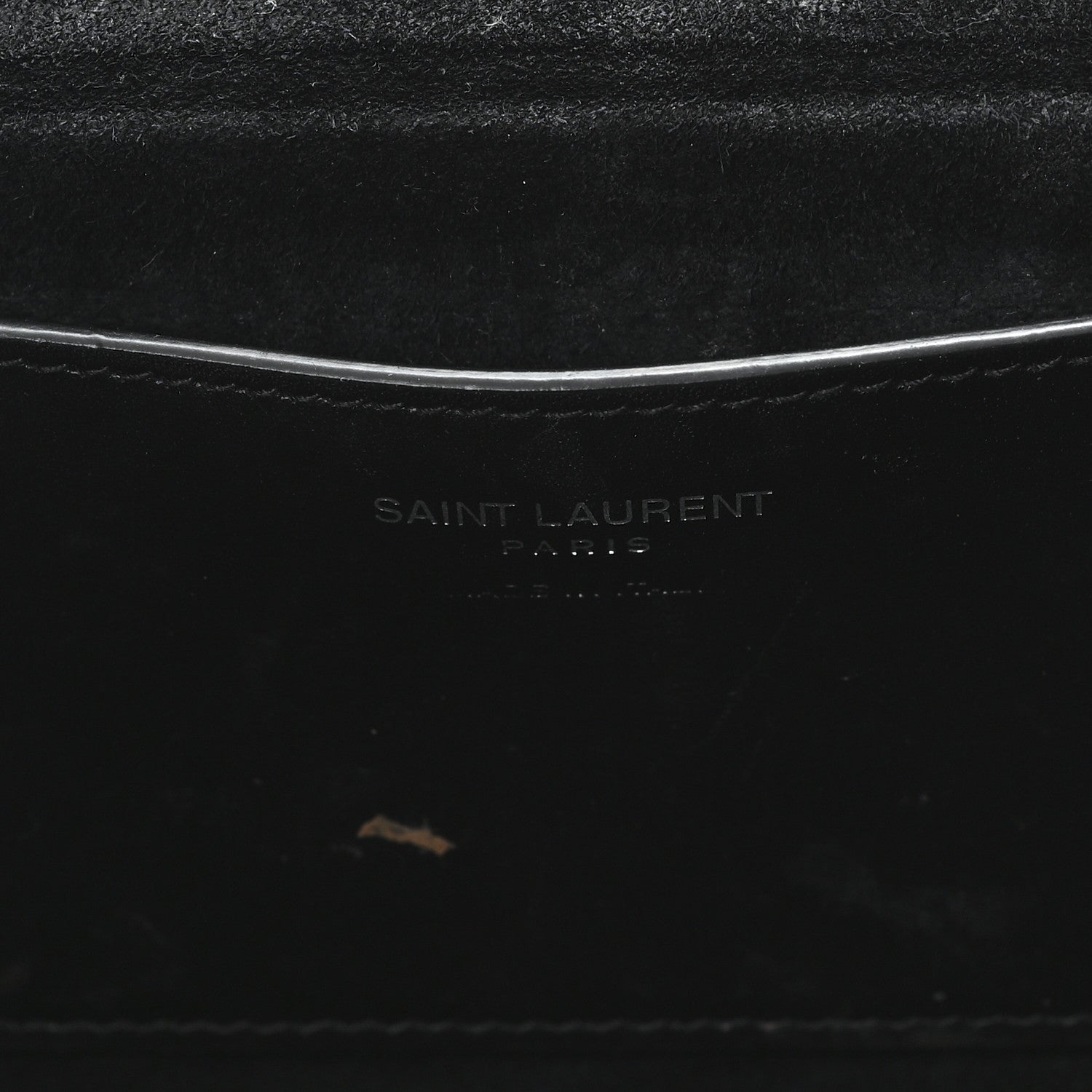 Saint Laurent Calfskin Monogram Take Away Box Black 6 of 7