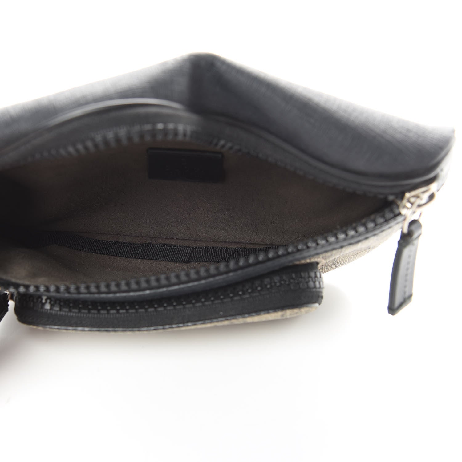 Gucci GG Supreme Monogram Belt Bag Black 5 of 13