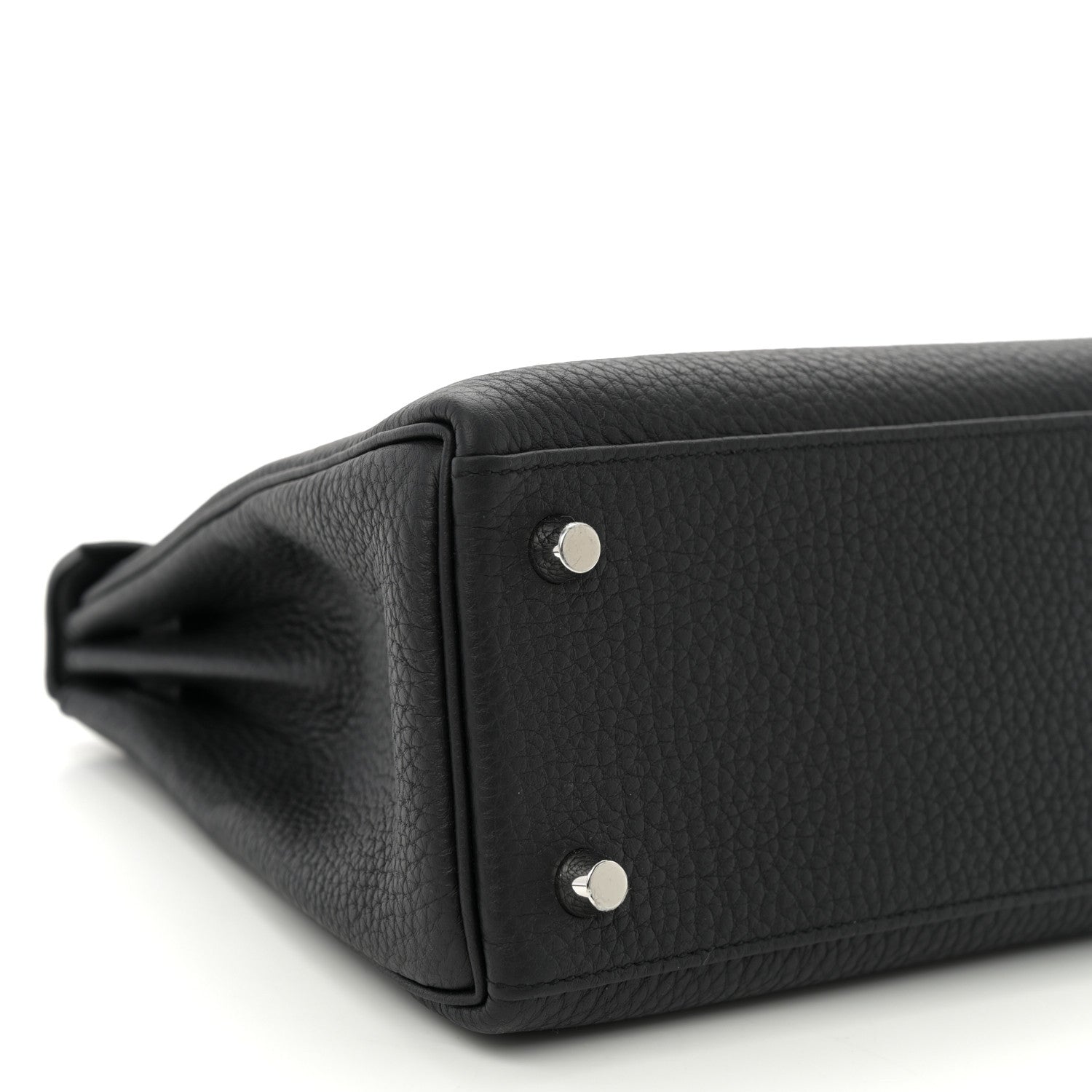 Hermes Togo Kelly Retourne 25 Black 9 of 10