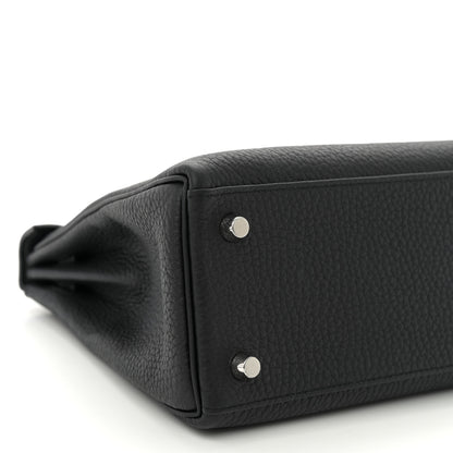 Hermes Togo Kelly Retourne 25 Black 9 of 10