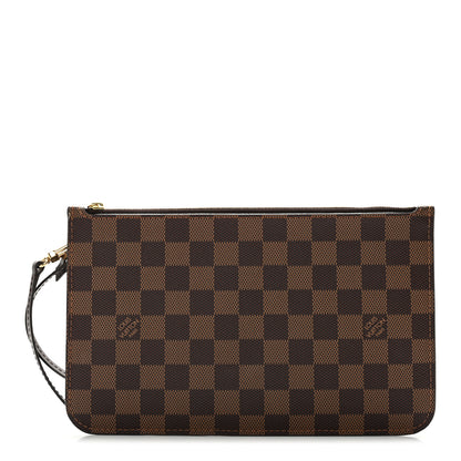 Louis Vuitton Damier Ebene Neverfull MM GM Pochette 1 of 11