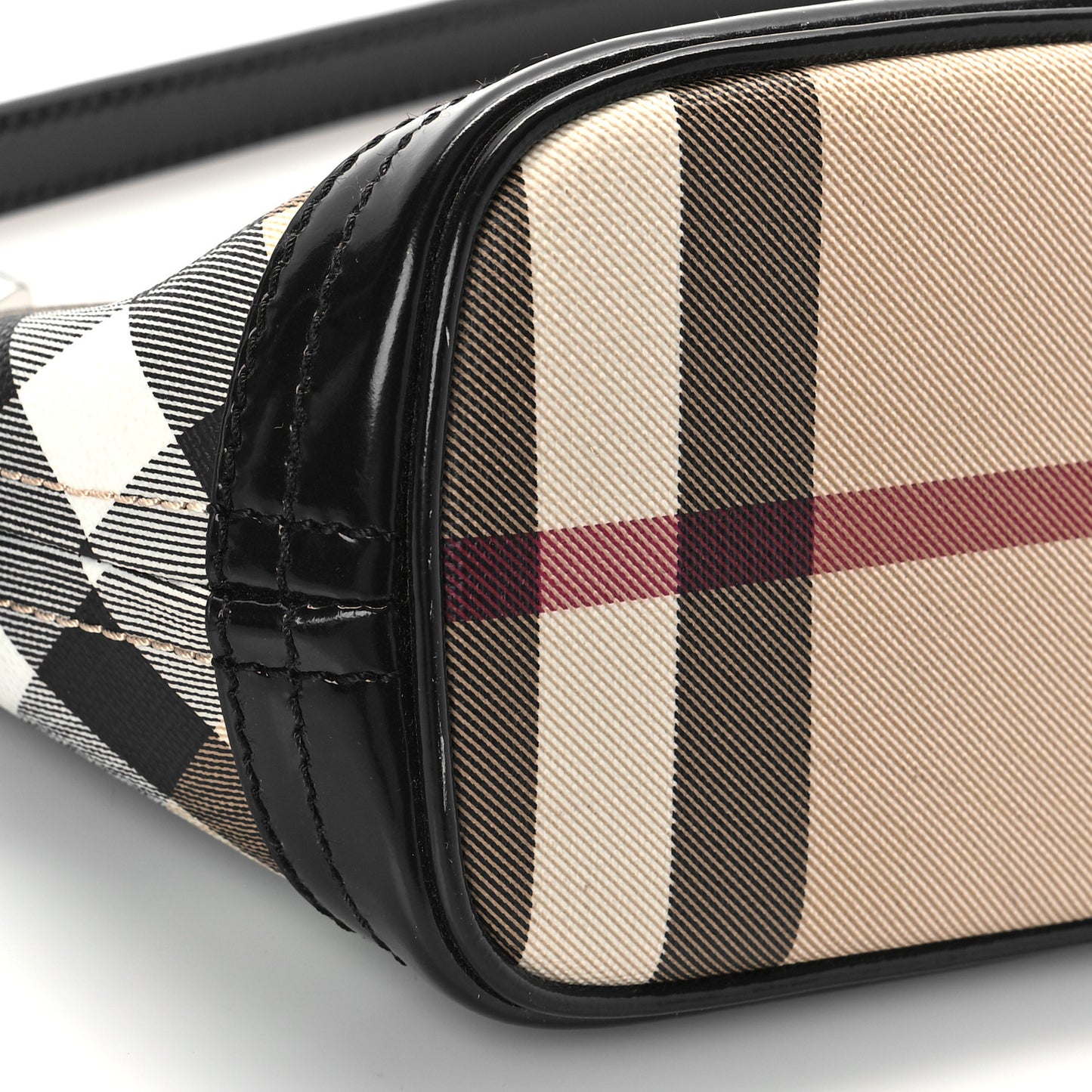 Nova Check Sling Bag Black