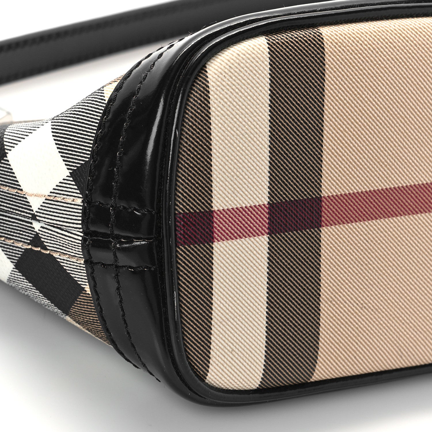 Burberry Nova Check Sling Bag Black 7 of 8