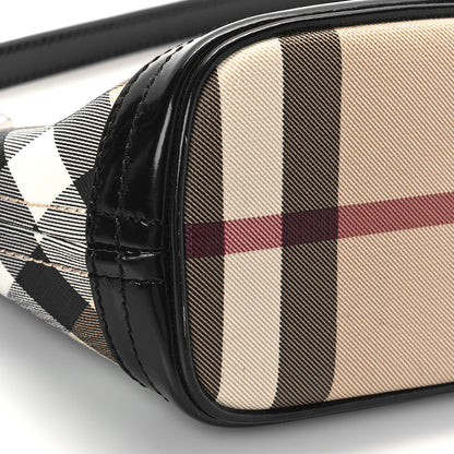 Burberry Nova Check Sling Bag Black 7 of 8