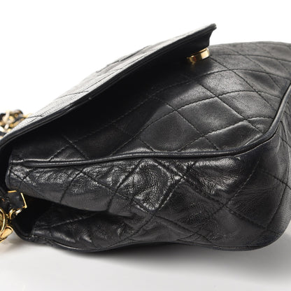Chanel Lambskin Quilted Small Single Flap Black 13 of 15