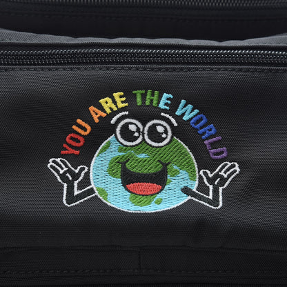 Balenciaga Nylon You Are The World Explorer Beltpack Black 8 of 8