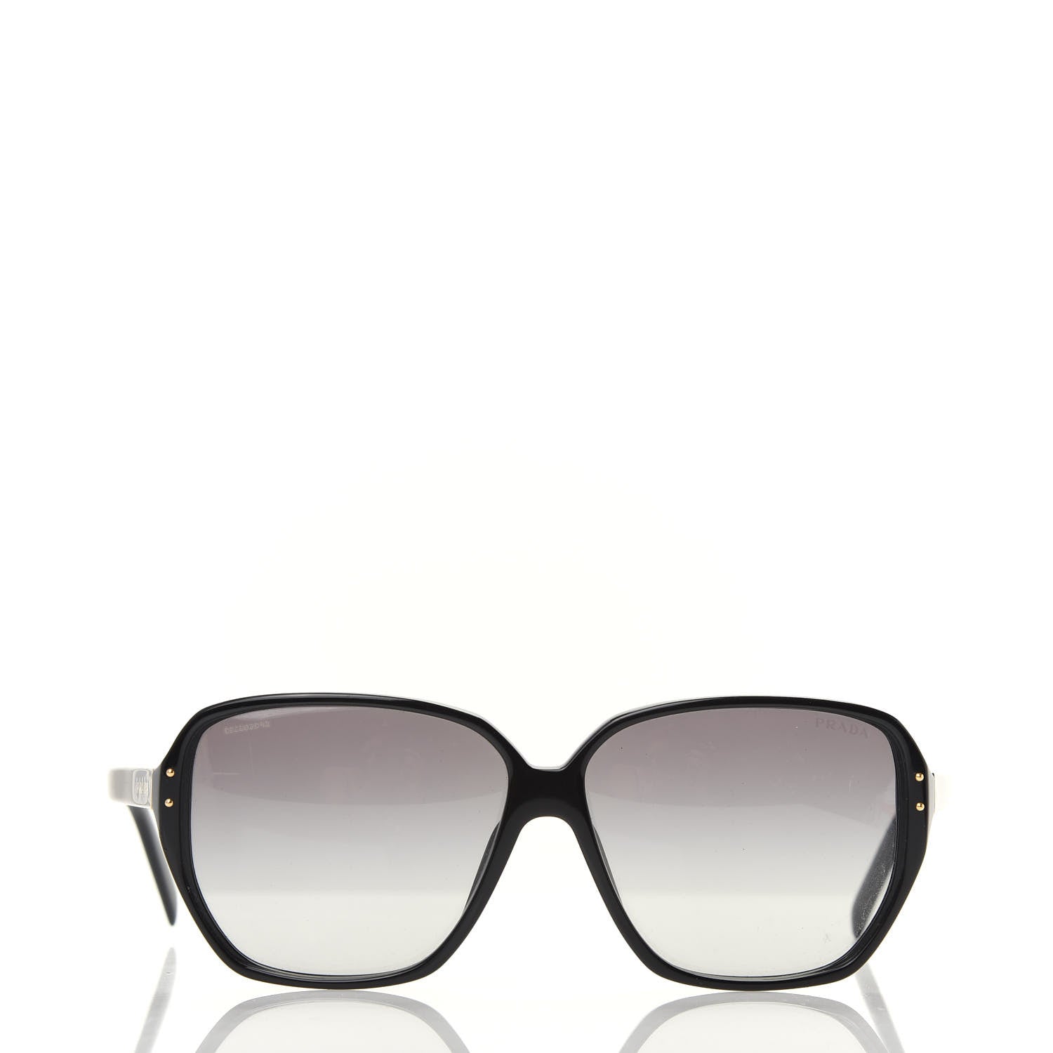 Prada Sunglasses SPR 16M Black 2 of 8