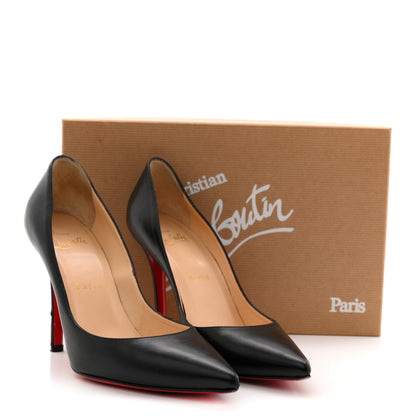 Christian Louboutin Shiny Nappa Apostrophy 100 Pumps 37.5 Black 13 of 13