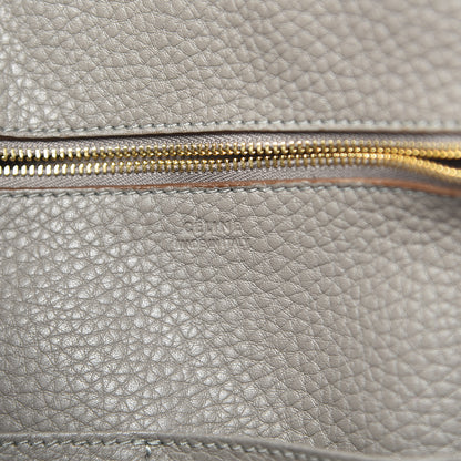 Celine Crisped Calfskin Mini Tie Knot Tote Medium Grey 6 of 15