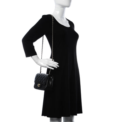 Chanel Caviar Quilted Mini Square Flap Black 2 of 7