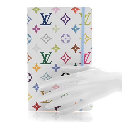 Louis Vuitton LV x TM Monogram Multicolor Jane Notebook MM White 2 of 7