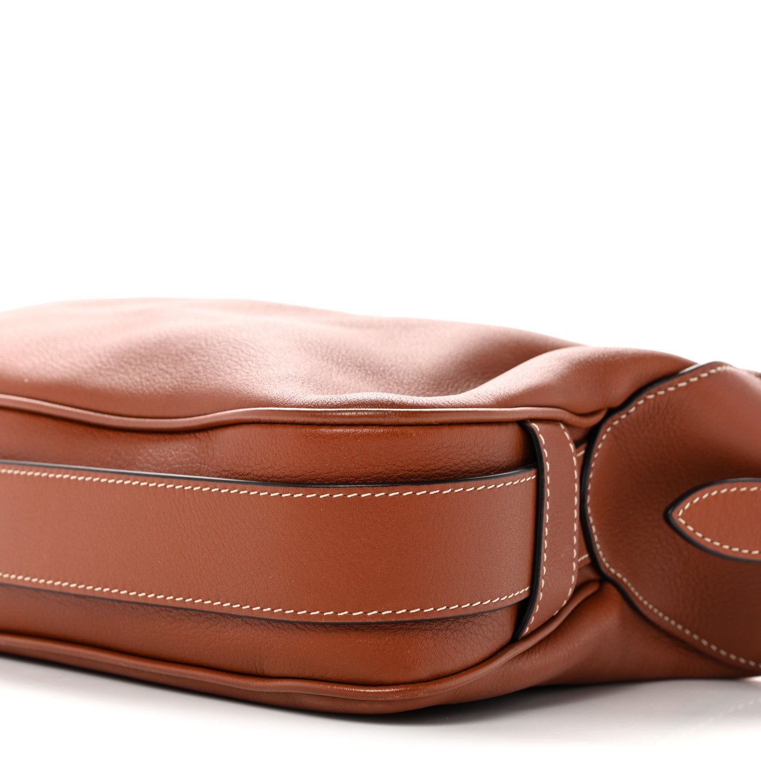 Celine Supple Calfskin Medium Romy Shoulder Bag Tan 10 of 14