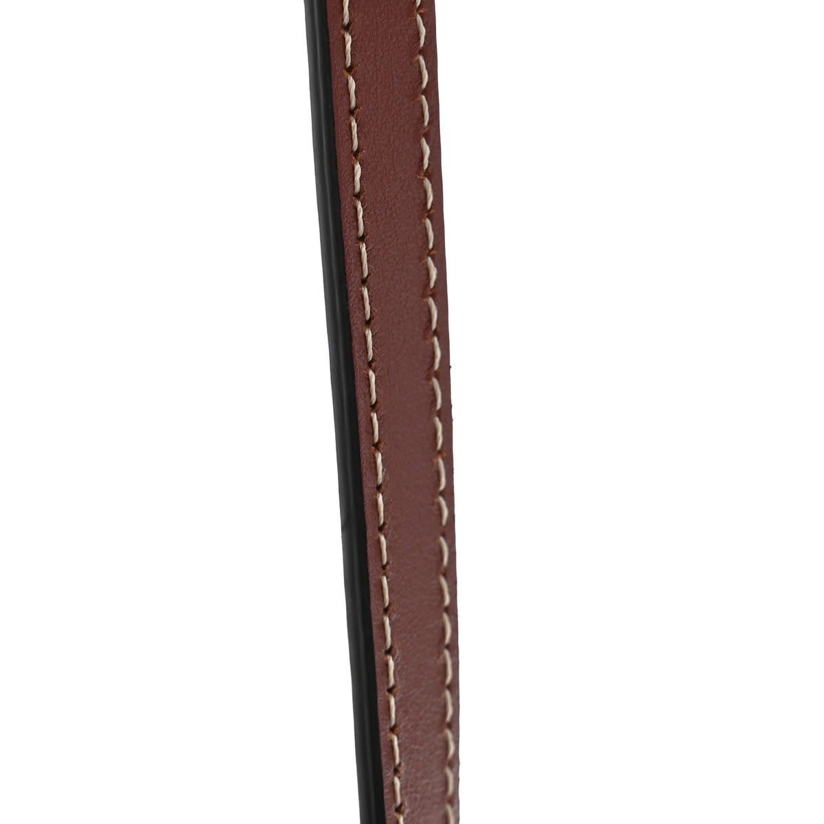 Cotton Calfskin Small Woody Ribbon Tote With Strap White Brown
